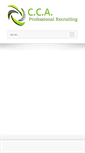 Mobile Screenshot of ccarecruit.com